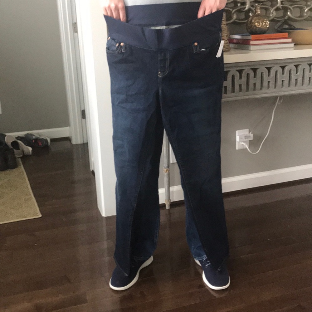 Gap Maternity skinny Jeans dark, NWT size 34 Long